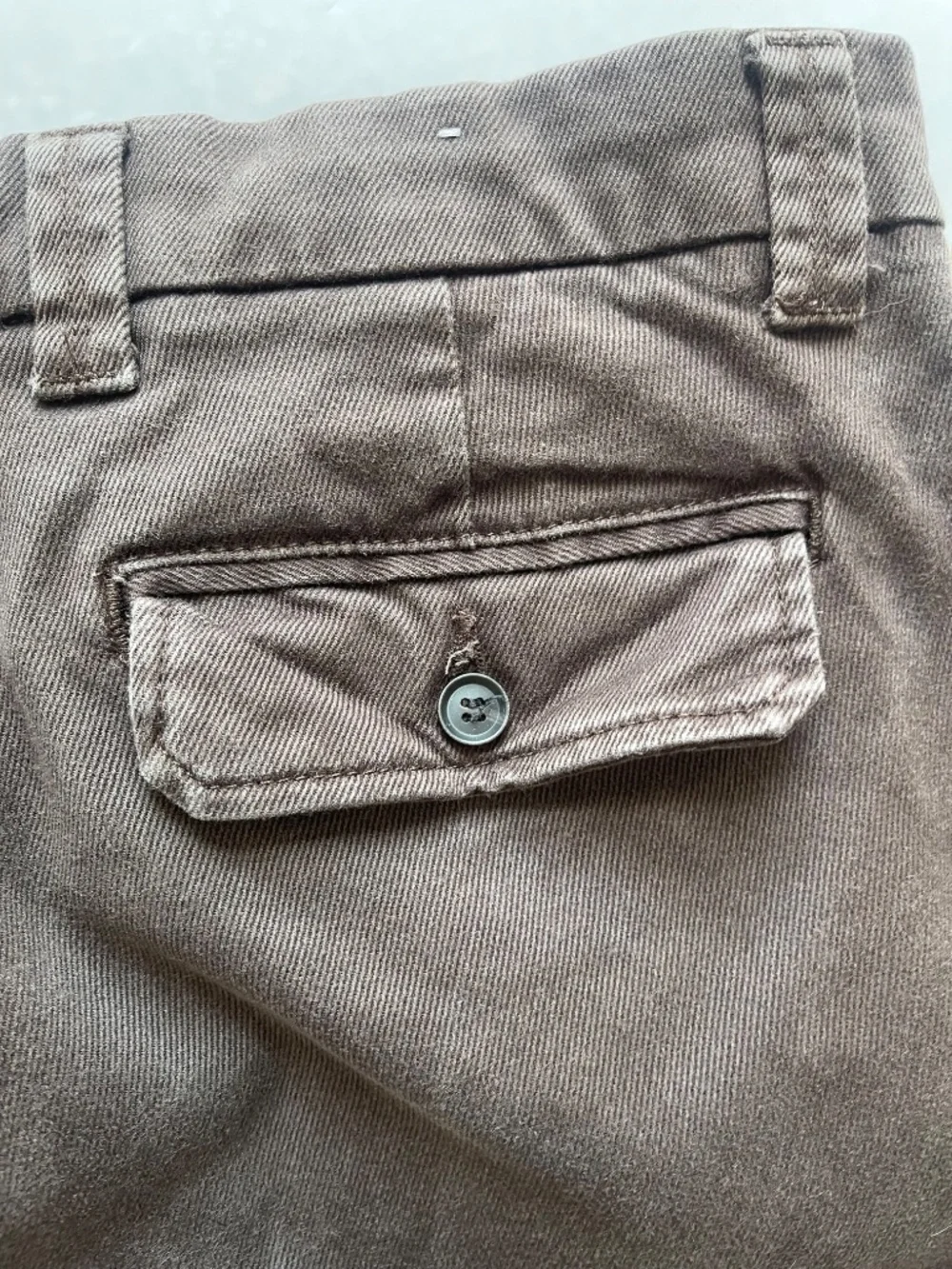 Zara Dark Brown Chino Pants Men’s Size 32 - Picture 7 of 8